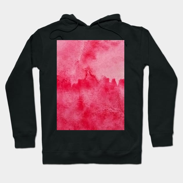 pink watercolor gradient design Hoodie by Artistic_st